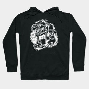 Viking Dragon Knotwork Hoodie